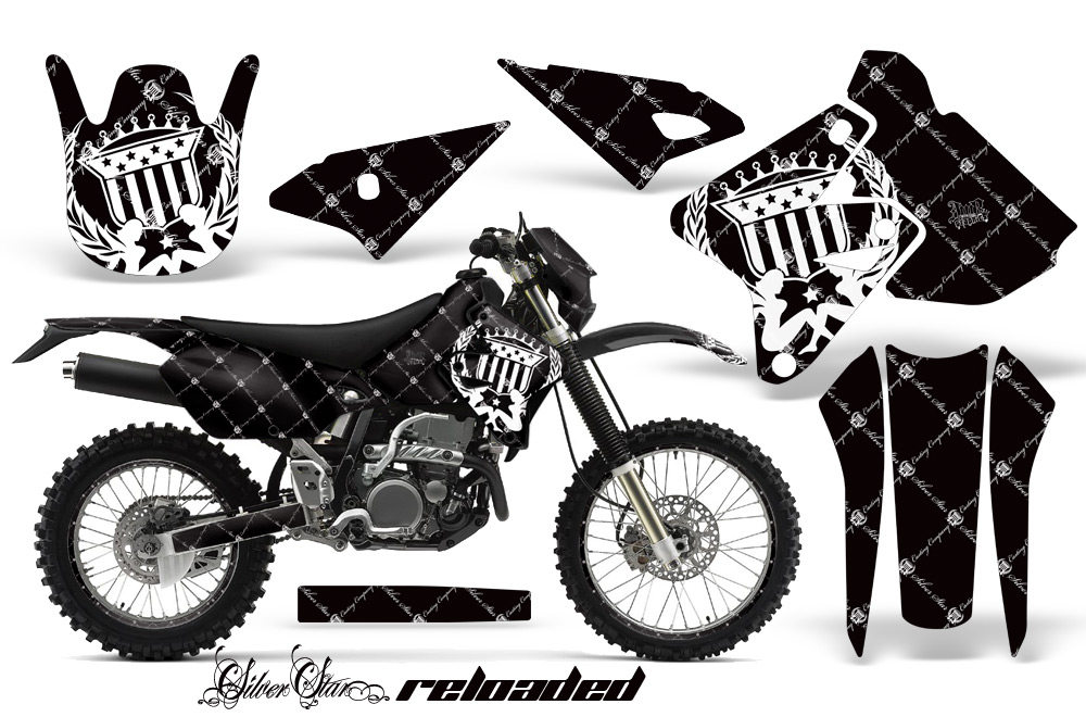 Kawasaki KLX400 2000-2009 Graphic Kit Reloaded WB NPs
